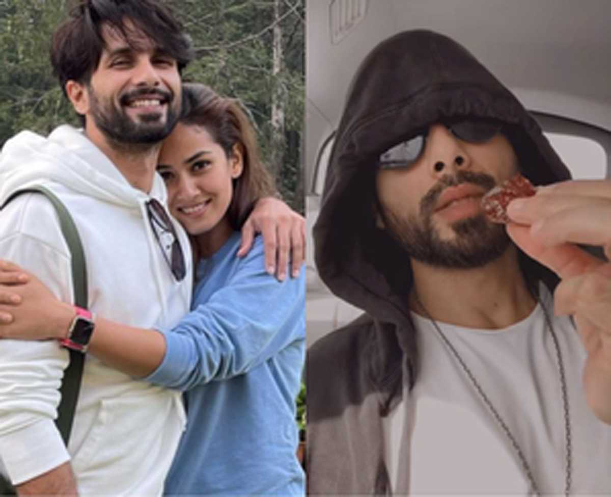 शाहिद कपूर ने वेलेंटाइन डे पर अपनी पत्‍नी को कहा, आई लव यू मीरा